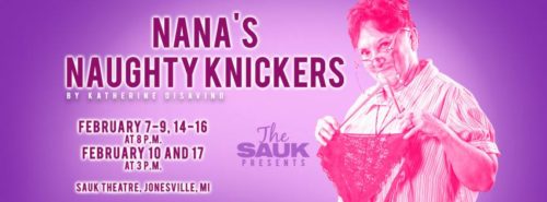 Nana's Naughty Knickers live theater play show times